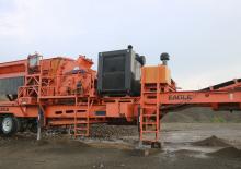 Kőtörmelék ujrahasznostó telepek Eagle Crusher 1200-25 CV