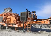 Kőtörmelék ujrahasznostó telepek Eagle Crusher 1400-45 CV