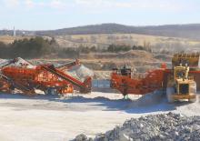 Kőtörmelék ujrahasznostó telepek Eagle Crusher 1400-45 CVS
