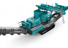 Kőtörmelék ujrahasznostó telepek Powerscreen 1500 Maxtrak