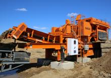 Kőtörmelék ujrahasznostó telepek Eagle Crusher 2036 Eagle