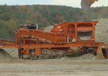 Kőtörmelék ujrahasznostó telepek Eagle Crusher 400-04 CV