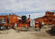 Kőtörmelék ujrahasznostó telepek Eagle Crusher 500-05 CC