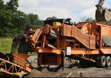 Kőtörmelék ujrahasznostó telepek Eagle Crusher 500-05 CV