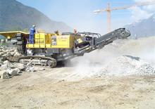 Kőtörmelék ujrahasznostó telepek Komatsu BR380JG