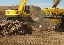 Kőtörmelék ujrahasznostó telepek Komatsu BR580JG-1