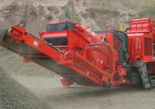 Kőtörmelék ujrahasznostó telepek Terex-Finlay C 1540 RS