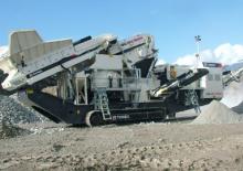 Kőtörmelék ujrahasznostó telepek Terex-Finlay C 1550 P