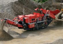 Kőtörmelék ujrahasznostó telepek Terex-Finlay C 1550