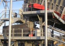 Kőtörmelék ujrahasznostó telepek Sandvik CR810