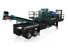 Kőtörmelék ujrahasznostó telepek Powerscreen Gladiator MT1150