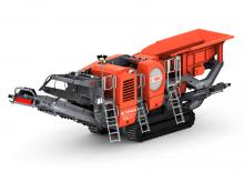 Kőtörmelék ujrahasznostó telepek Terex-Finlay J 960
