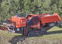 Kőtörmelék ujrahasznostó telepek SBM JAWMAX® 400
