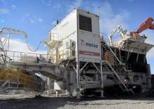 Kőtörmelék ujrahasznostó telepek Metso Lokotrack LT 160 E
