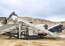 Kőtörmelék ujrahasznostó telepek Metso Lokotrack LT 200 HP