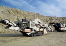 Kőtörmelék ujrahasznostó telepek Metso Lokotrack LT 300 GP