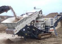 Kőtörmelék ujrahasznostó telepek Metso Lokotrack LT 300 HP