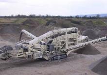 Kőtörmelék ujrahasznostó telepek Metso Lokotrack LT 400 HPF