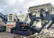 Kőtörmelék ujrahasznostó telepek Metso Lokotrack LT 96