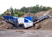Kőtörmelék ujrahasznostó telepek Kleemann MC 110i EVO2