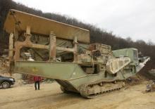 Kőtörmelék ujrahasznostó telepek Kleemann Mobirex MRB 122 Z