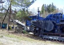Kőtörmelék ujrahasznostó telepek Kleemann Mobirex MRB 152 Z