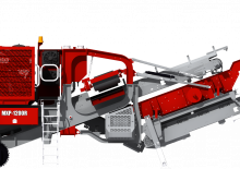 Kőtörmelék ujrahasznostó telepek Rubble Master MXP-1200R