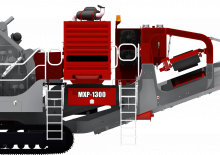 Kőtörmelék ujrahasznostó telepek Rubble Master MXP-1300