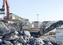 Kőtörmelék ujrahasznostó telepek Metso Nordberg LT 1110 S