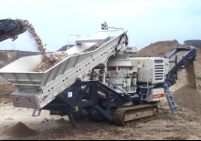 Kőtörmelék ujrahasznostó telepek Metso Nordberg LT 300 HP