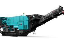 Kőtörmelék ujrahasznostó telepek Powerscreen Premiertrak 300