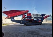 Kőtörmelék ujrahasznostó telepek Sandvik QH 330