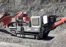 Kőtörmelék ujrahasznostó telepek Sandvik QH 331