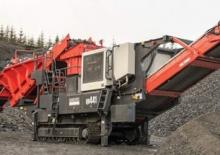 Kőtörmelék ujrahasznostó telepek Sandvik QH 441