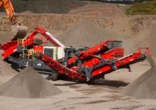 Kőtörmelék ujrahasznostó telepek Sandvik QH332