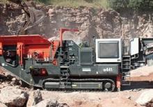 Kőtörmelék ujrahasznostó telepek Sandvik QI441