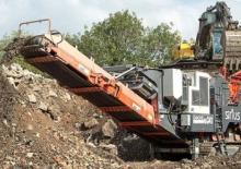 Kőtörmelék ujrahasznostó telepek Sandvik QJ341