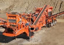 Kőtörmelék ujrahasznostó telepek Eagle Crusher Rapid-Deploy 