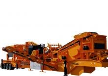 Kőtörmelék ujrahasznostó telepek Eagle Crusher RapiDeploy 1000