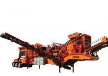 Kőtörmelék ujrahasznostó telepek Eagle Crusher RapiDeploy 500