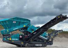 Mobil rosták Powerscreen Titan 1300