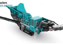 Kőtörmelék ujrahasznostó telepek Powerscreen Trakpactor 320