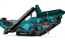 Kőtörmelék ujrahasznostó telepek Powerscreen Trakpactor 500SR