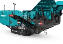 Kőtörmelék ujrahasznostó telepek Powerscreen Trakpactor 550