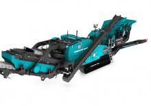 Kőtörmelék ujrahasznostó telepek Powerscreen Trakpactor 550SR