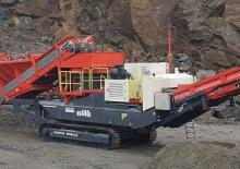Kőtörmelék ujrahasznostó telepek Sandvik US440i HS