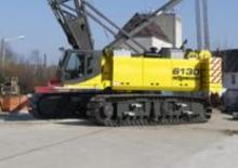 Lánctalpas daruk - rácsos gém Sennebogen 6120 HD SL