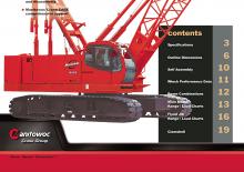 Lánctalpas daruk - rácsos gém Manitowoc 8000