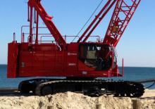 Lánctalpas daruk - rácsos gém Manitowoc 8500-1