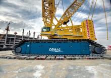 Lánctalpas daruk - rácsos gém Demag CC 6800-1